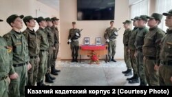 Мемориал памяти Владислава Саламатова, военного, который погиб на войне в Украине, уроженца Башкортостана.