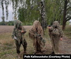 Бойцы полка имени Калиновского. Фото предоставлено пресс-службой полка