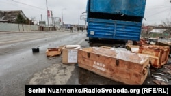 Киев түбіндегі Буча қаласындағы ұрыстан кейінгі көрініс. 1 наурыз, 2022 жыл.