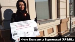 Пикеты в поддержку задержанных на "Забастовке избирателей", Иркутск