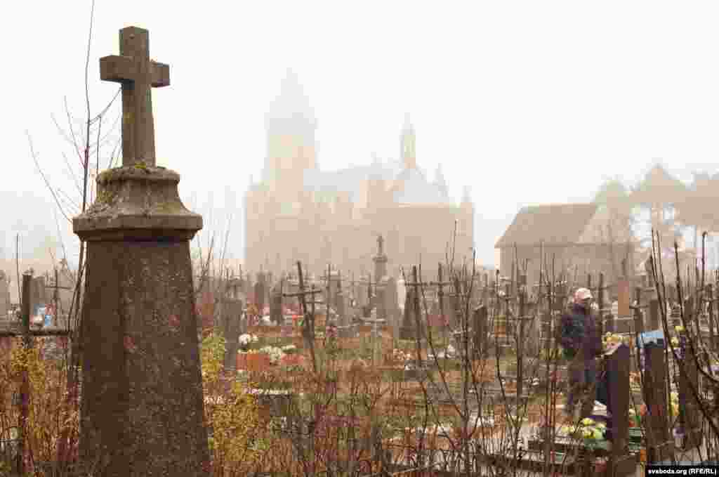 Belarus – The Dziady, memorial day in Ivyantsy near Minsk, November 1, 2019