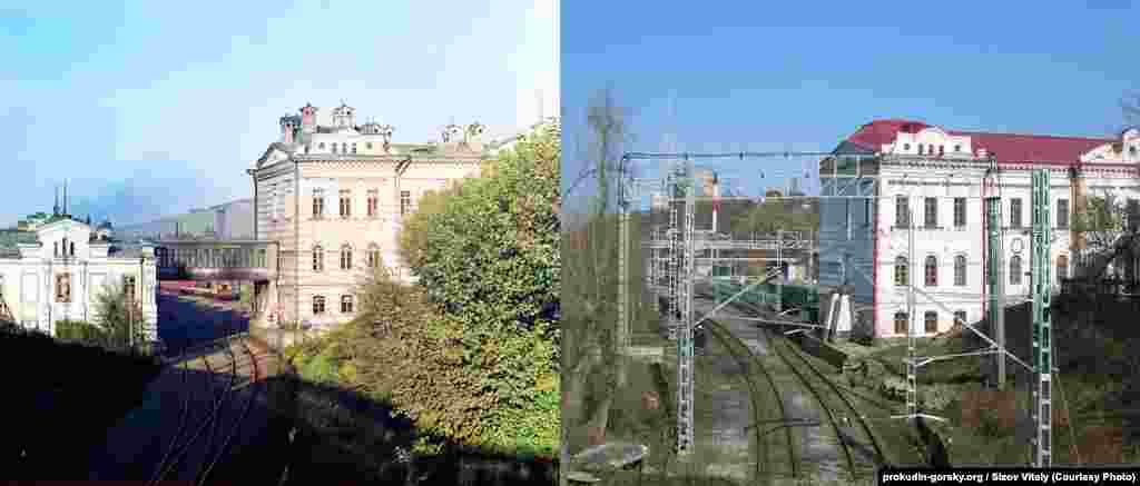 Железная дорога в Перми. 1909/2012.