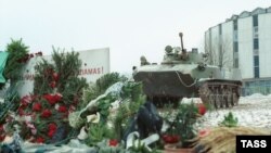 Вильнюс, январь 1991 года. Возле телебашни