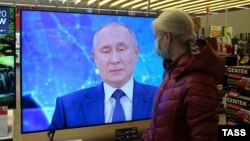 Пресс-конференция Владимира Путина