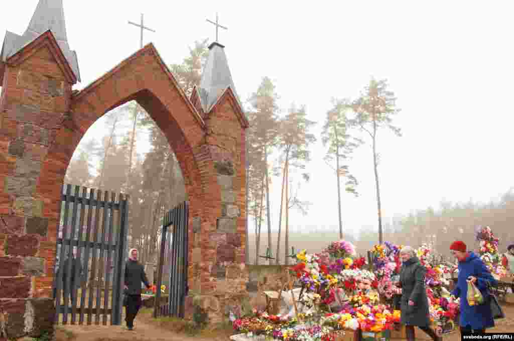 Belarus – The Dziady, memorial day in Ivyantsy near Minsk, November 1, 2019