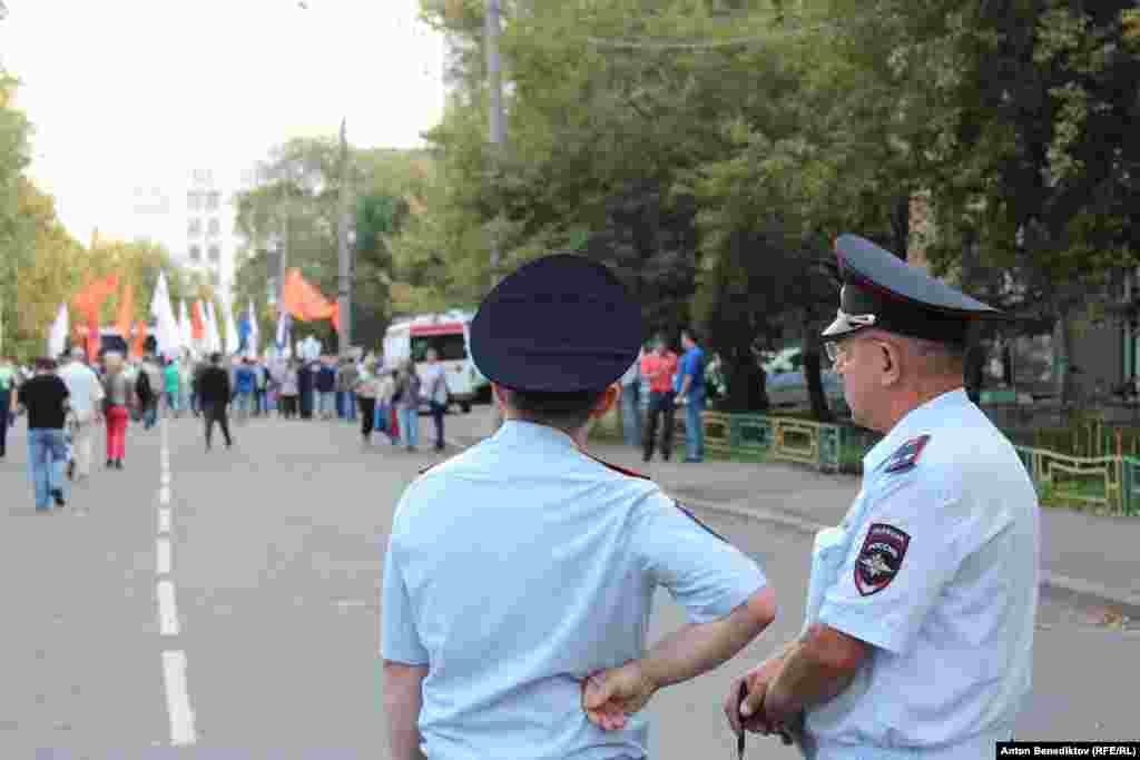 День свободы у Белого дома в Москве