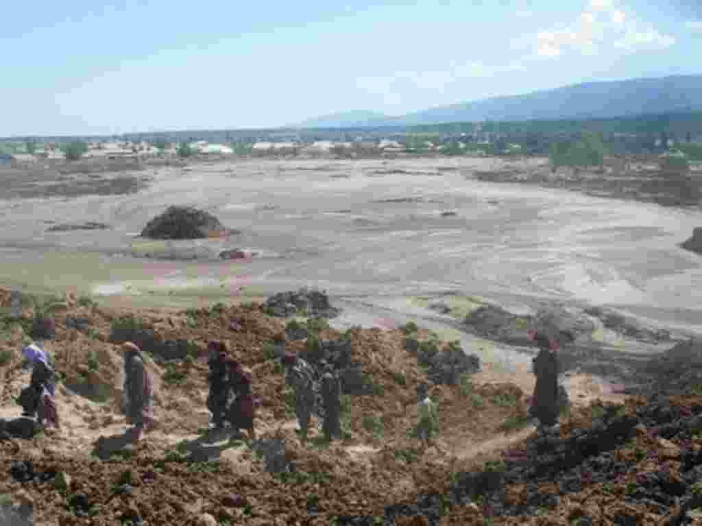 Tajikistan - Flood destroyed 90 houses in Khorasan district of Khatlon region, 23Apr2009