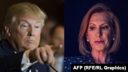 Carly Fiorina və Donald Trump