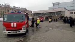 Последствия взрыва в метро Санкт-Петербурга