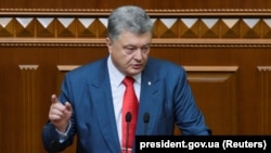 Президент Украины Петр Порошенко