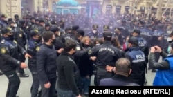 Bakıda qadın fəalların etiraz aksyası, 8 mart, 2021-ci il