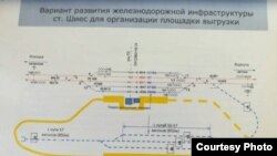 Схема движения поездов