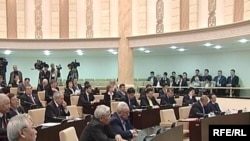 Парламент сенатының отырысы.