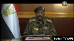 Sudan hərbi hökumətin prezidenti, general-leytenant Əbdül-Fəttah Burhan, Xartum, 4 iyun 2019