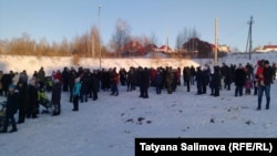 Встреча жителей микрорайона Заречный в Томске 