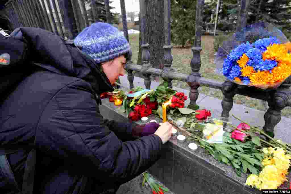 Москва. В память о жертвах Майдана