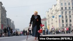 Ветераны у Большого театра