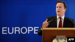 Britaniya baş naziri David Cameron