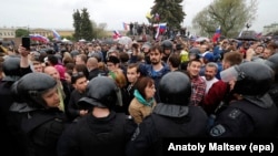 Антикоррупционный митинг в Петербурге 12 июня 2017 г.