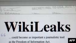 Главная страница портала Wikileaks