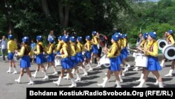 Открытие "Европейского городка" в Киеве. 2 июня 2012 г